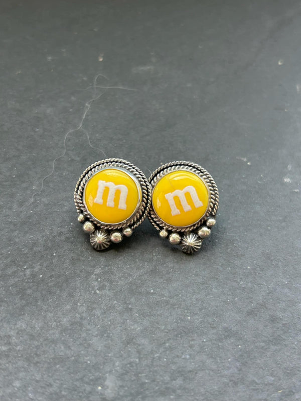 Shay Pfeiffer Sterling Silver Nostalgic Replica Resin M Candy