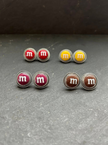 Shay Pfeiffer Candy M Stud Earrings