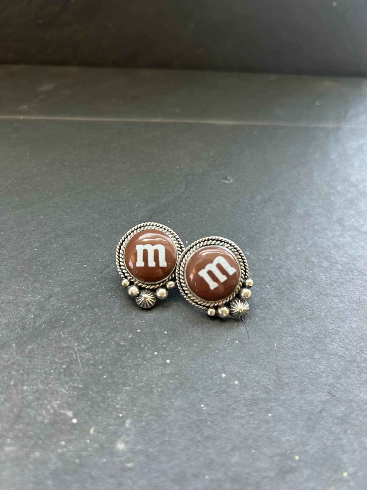 Shay Pfeiffer Sterling Silver Nostalgic Replica Resin M Candy